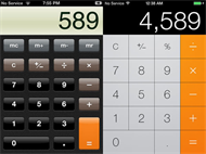 Apple IOS calculators