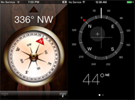 Apple IOS compass